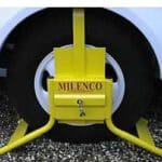 Milenco C14 Wheel Clamp - Fits 14" Single Axle & 15" Twin Axles