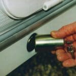 Stronghold Caravan Corner Steady Insurance Approved Leg Lock