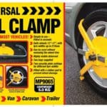 Maypole Universal Easy Fit Wheel Clamp
