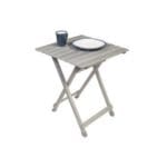 Leaf 70cm Medium Alloy Slat Folding Camping Table