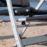 Isabella Lightweight Alloy Folding Footrest - Dark Grey