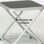 Isabella Lightweight Alloy Folding Camping Stool Table Top