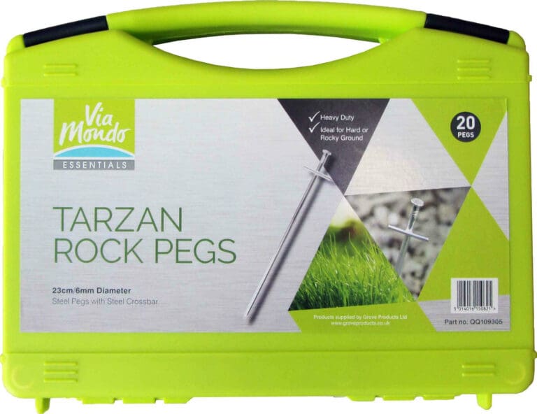 Hardstanding Rock Peg Set - Pk Of 20 - Via Mondo