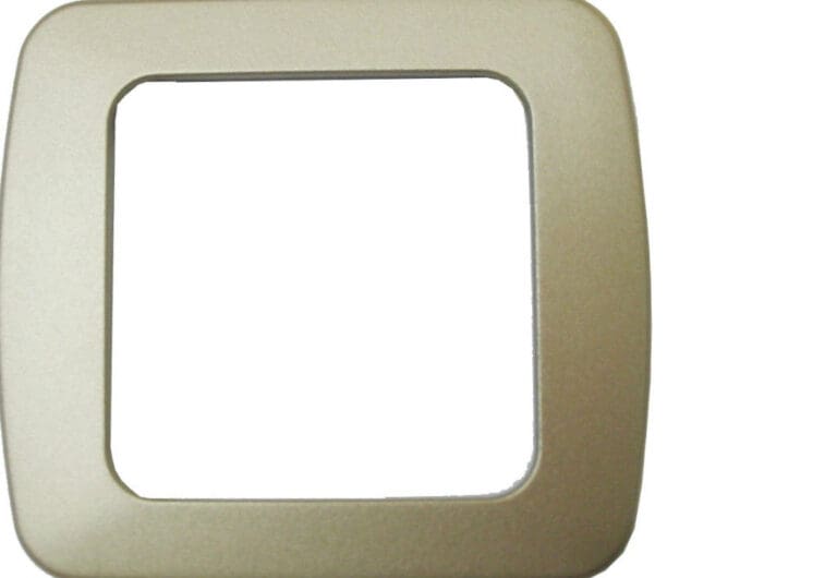 CBE Single Decor Frame Nickel Flatline