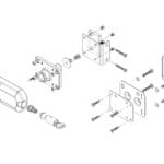 Milenco Multi-Lock Caravan / Motorhome Door Lock
