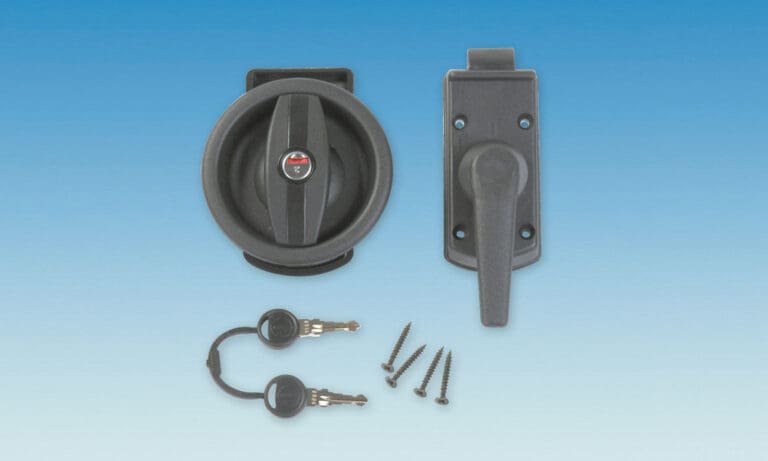 Caravan Door Lock Vecam Complete Right Hand