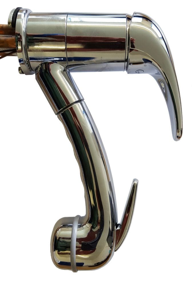 Comet Shower Mixer Tap with Retractable Hose & Trigger Head