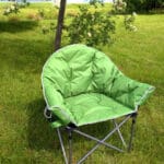 Crusader Comfort Extra Padded Folding Tub Camping Chair