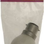 W4 240V 25W B22D Globe Bulb - Off-White