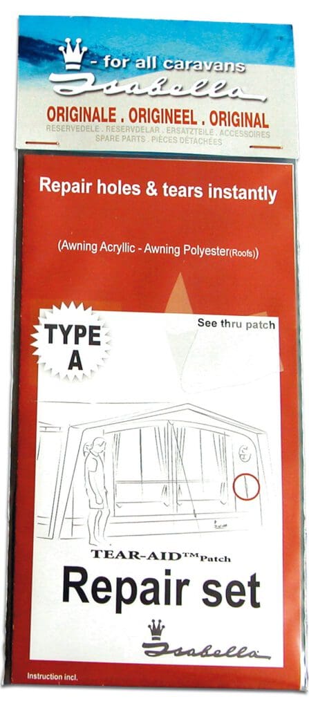 900060322 Isabella Acrylic & Polyester TEAR-AID Awning Repair Patch (Type A)