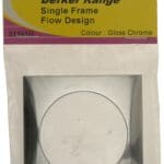 Berker Single Frame - Flow Design Chrome