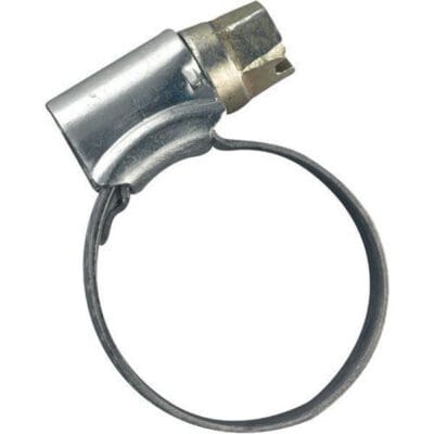 Stainless Steel Gas Hose Clips - Pack Of Two - Size 1/1x (25-40mm)