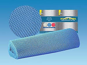 Anti Slip Mat Shelf Liner - Blue - 3 Metres X 40cm