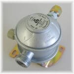 Cavagna Fixed Gas Bulkhead Regulator 180° 8mm