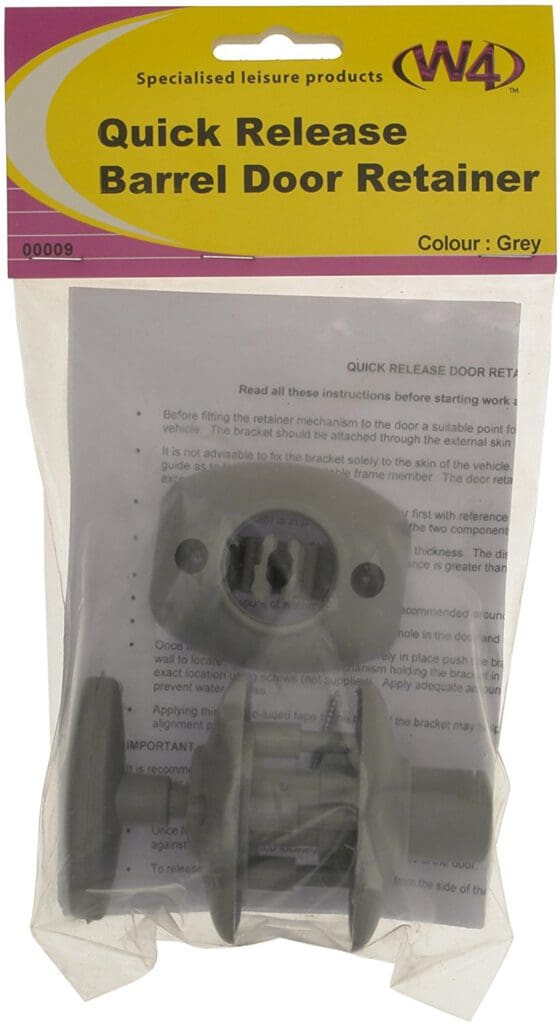 External Grey Quick Release Door Retainer