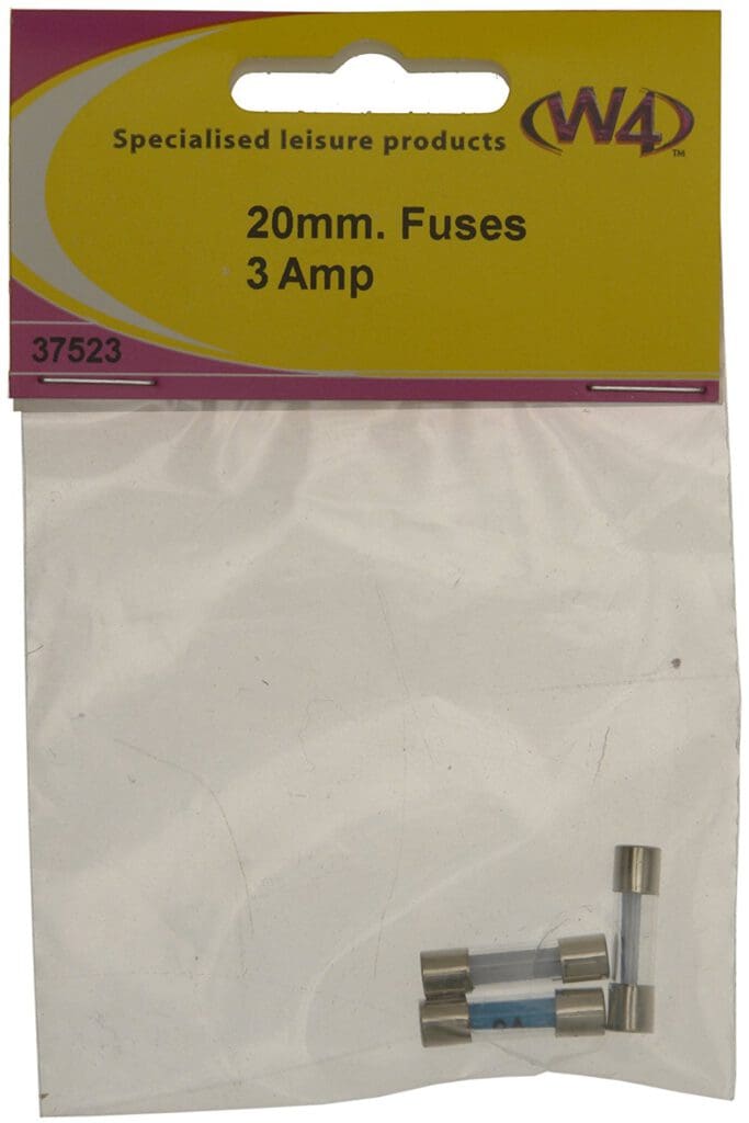 Pack Of Three Glass Fuses - 20mm X 3mm - 3A