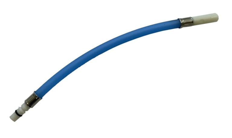 Tap Tail Reich To 12mm Male Push Fit - Blue 300mm