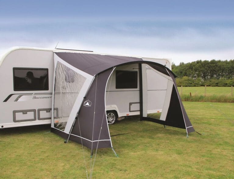 Sunncamp Swift 390 Caravan Door Sun Canopy