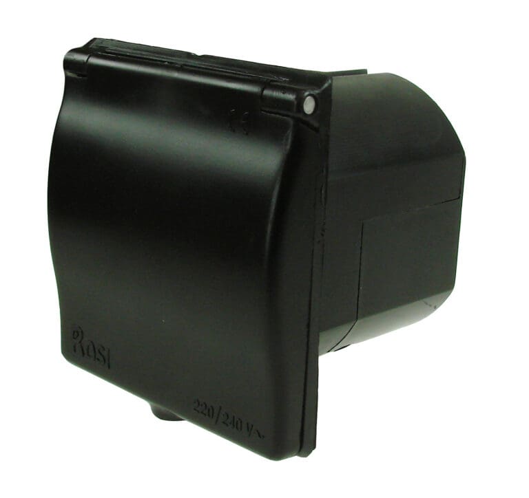 Camper Square Mains Inlet - Black