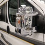 Milenco Ducato / Boxer / Relay Camper Short Arm Chrome Mirror Protector Cover