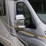 Milenco Ducato / Boxer / Relay Motorhome Long Arm Chrome Mirror Protector Cover