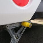 Milenco Caravan New Design Corner Steady Leg Nut Lock
