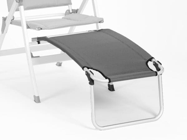 Isabella Lightweight Alloy Footrest - Light Grey