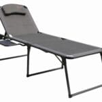 Camp Bed with Side Table