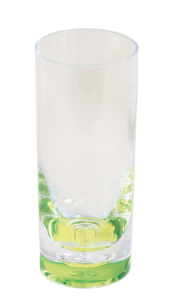 10% Off 2 or More - Polycarbonate Elegance Hi-Ball "Glass" - Lime