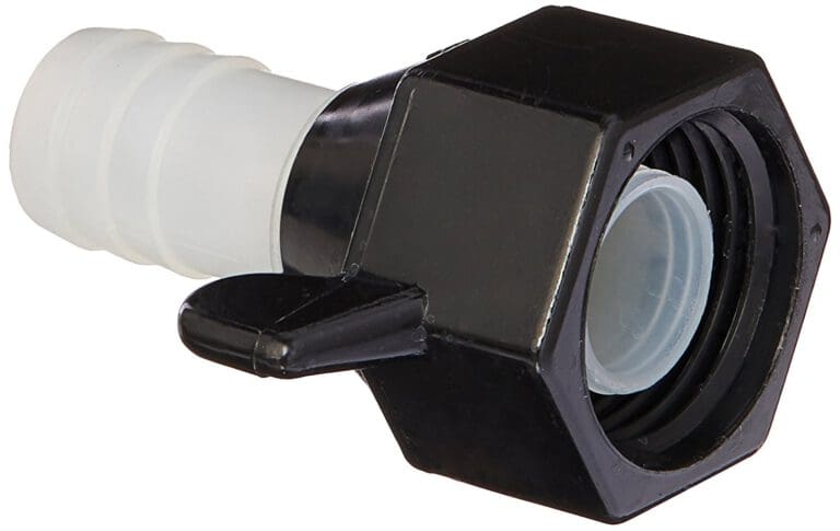 Shurflo Straight Connector - 1/2" BSP Female to 1/2" Barbed Stem