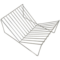 Chrome Cupboard Plate Rack / Plate Holder