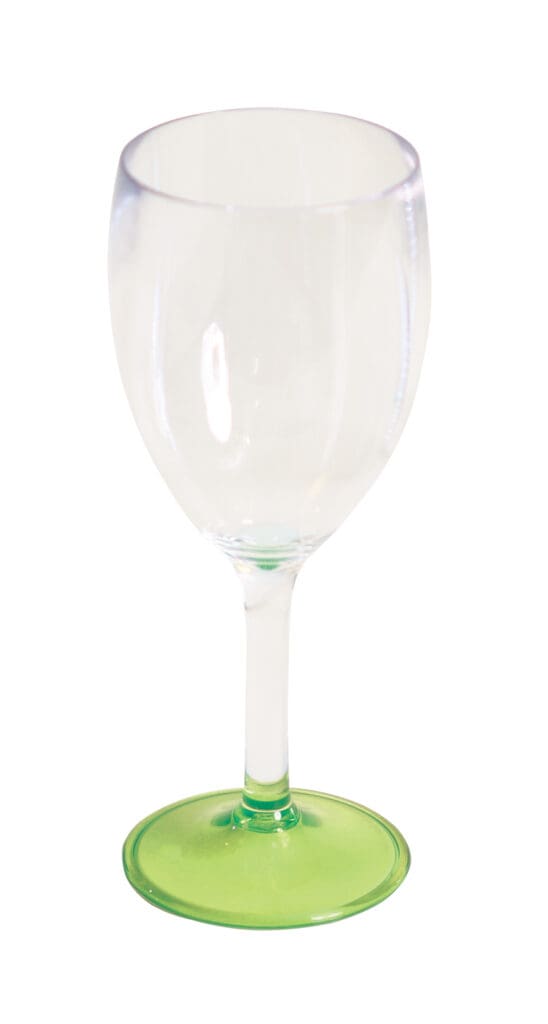 Quest Leisure Lightweight Polycarbonate Elegance Wine "Glass" - Lime