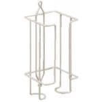 White Plasti-coated Cupboard Mug / Cup Holder