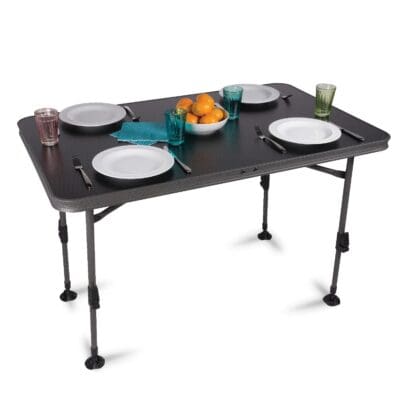 Kampa Element Large Camping Table with Adjustable Legs
