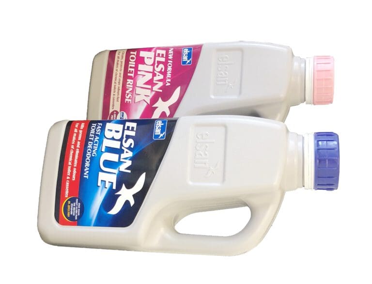 Elsan Toilet Blue & Pink Rinse Chemical Value 1 Litre Twin Pack