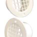 Gas Drop Vent White 35mm x 2