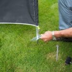 Kampa Pro Windbreak Alloy Poles - 3 Section - 460 x 142cm