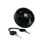 Black Water Filler Cap C/W Keys