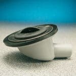 Stainless Steel Angled Sink Waste & Plug- 1 1/4" 3/4