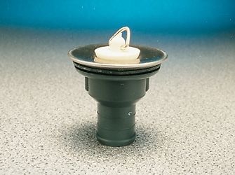 Sink/Basin Stainless Waste & Plug - 3/4"