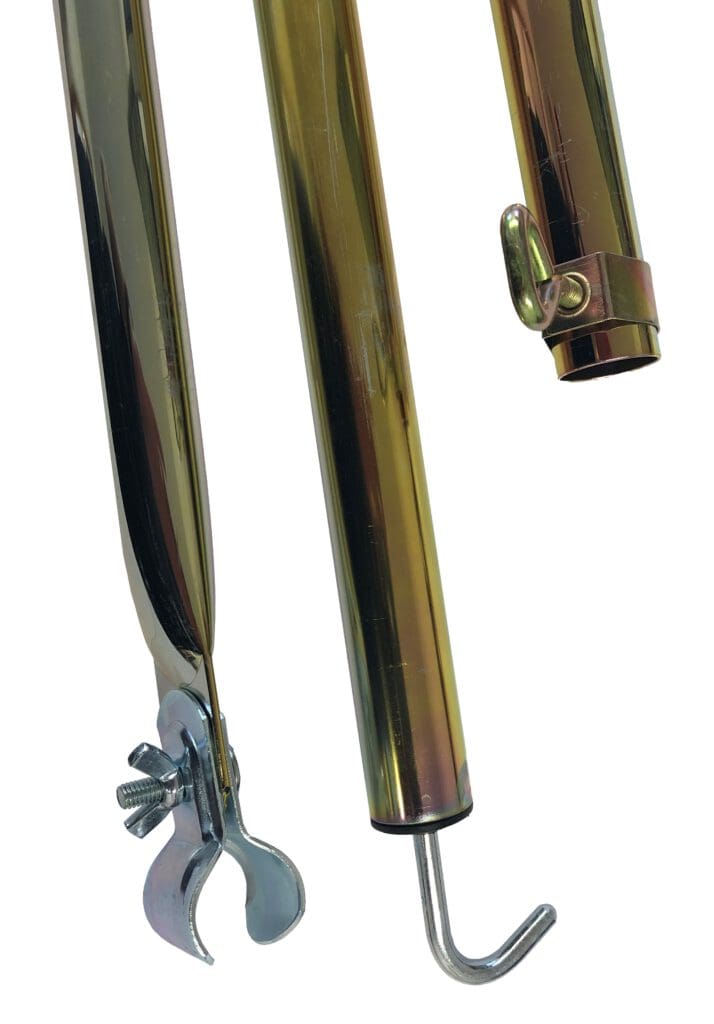 Dorema Awning 25/22mm Steel Roof Support Beam Pole - 2.5 to 3.0 metre