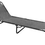 Quest Hampton Lounge Sun Lounger / Camp Bed