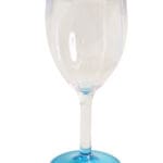2 For £12 - Polycarbonate Elegance Wine "Glass" - Blue