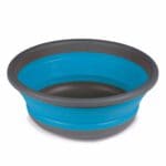Large Collapsible Round Washing Up Bowl - Blue