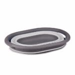 Laundry Basket collapsible - Grey