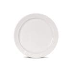 Melamine Dinner Set - 12 Piece - Classic White - with Safety Anti-Slip Ring Bases