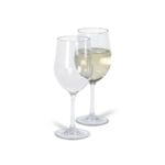 Kampa Noble Acrylic 350ml White Wine Glasses - Pack of Two