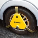 Stronghold Apex Triangular Sold Secure Wheel Clamp for 13 - 15" Wheels