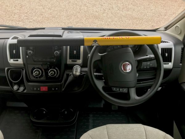 Milenco Commercial Steering Wheel Lock XL - Sold Secure Gold