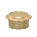 Push Button Cupboard Door Lock - Gold Effect Finish